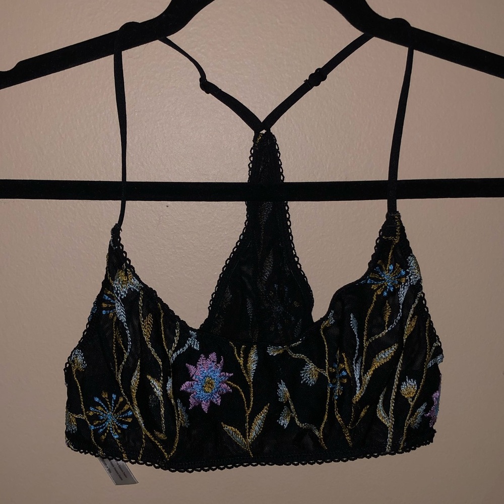 Free People Intimates Floral Bra
